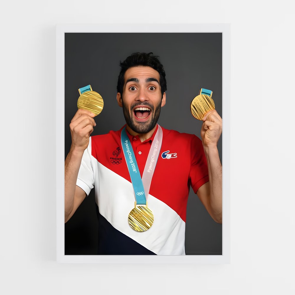 Poster L'Honneur de Martin – affiche Biathlon (vue 3)